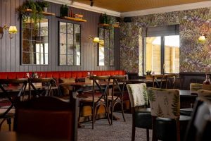 Restaurant seating at The Nightingale pub Bicester